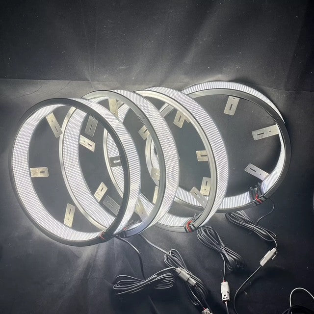 Double sided 10 row wheel lights