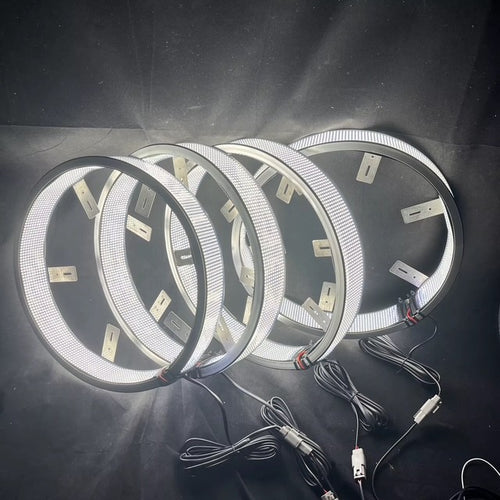 Double sided 10 row wheel lights