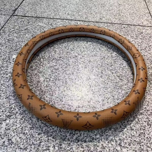 LV Steering Wheel Cover
